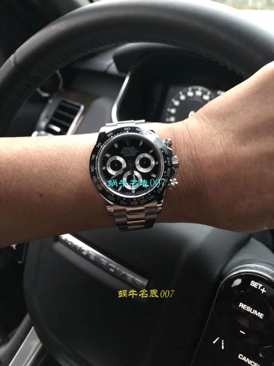 【N Factory 最新神作～原装结构4130 Ditongna 】 Rolex  Cosmograph Daytona  Ditongna  Best  Replica Copy  Watches 116520-78590 黑盘 wrist watches (黑钢迪) / R216
