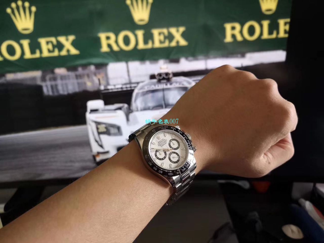 【N Factory 最新神作～原装结构4130 Ditongna 】 Rolex  Cosmograph Daytona  Ditongna  Best  Replica Copy  Watches 116520-78590 黑盘 wrist watches (黑钢迪) / R216