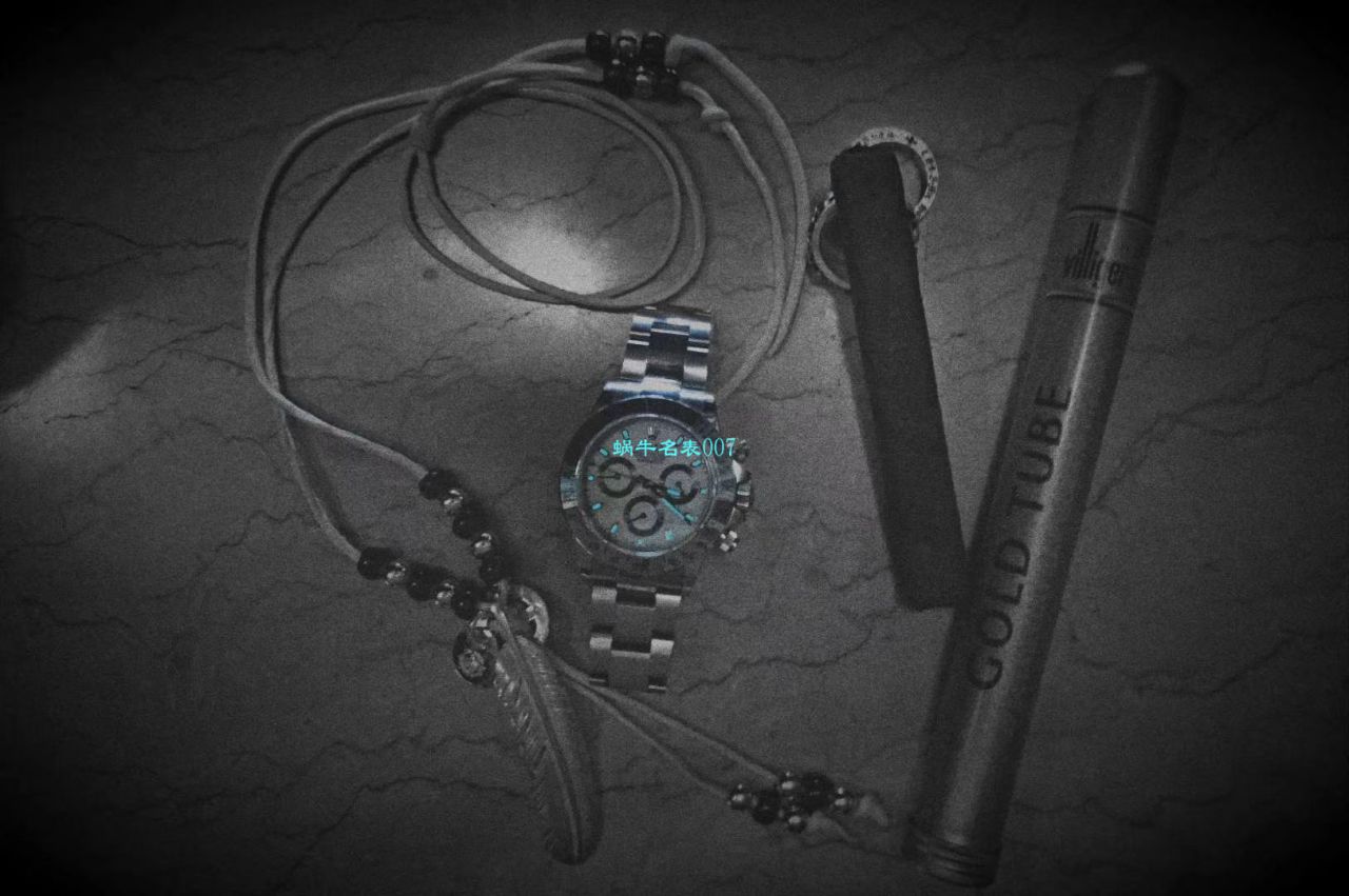 【N Factory 最新神作～原装结构4130 Ditongna 】 Rolex  Cosmograph Daytona  Ditongna  Best  Replica Copy  Watches 116520-78590 黑盘 wrist watches (黑钢迪) / R216