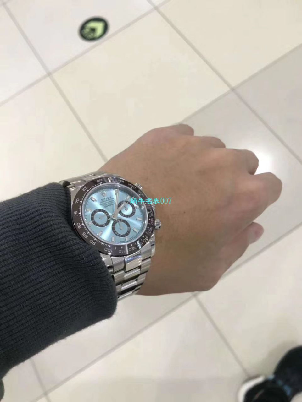【N Factory 最新神作～原装结构4130 Ditongna 】 Rolex  Cosmograph Daytona  Ditongna  Best  Replica Copy  Watches 116520-78590 黑盘 wrist watches (黑钢迪) / R216