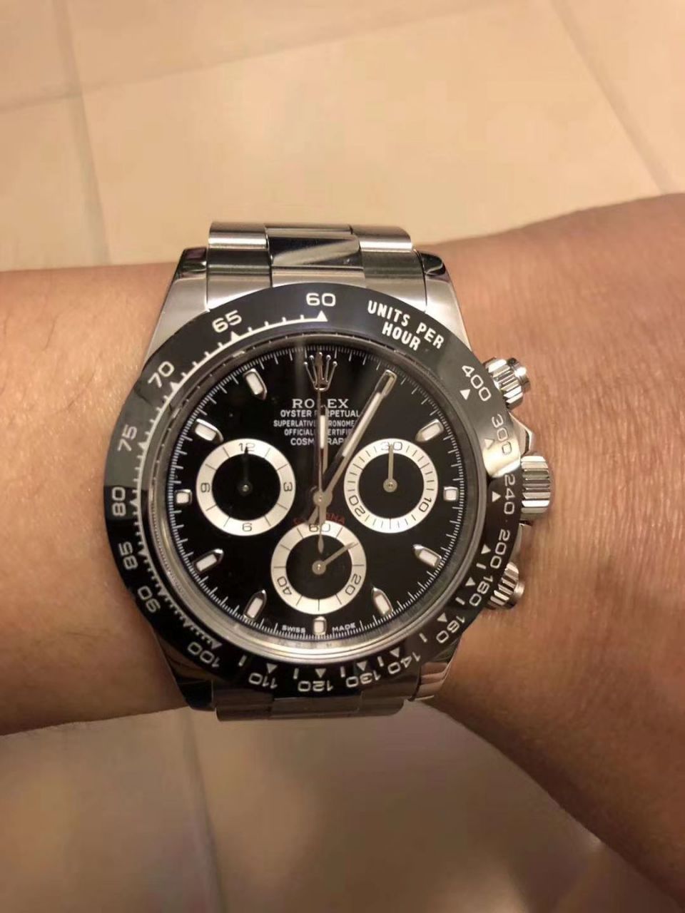 【N Factory  Perfect  High quality  Replica Watches 】 Rolex  Cosmograph Daytona  Ditongna 系列116506-78596冰蓝盘棕色计时外圈 wrist watches  / R236