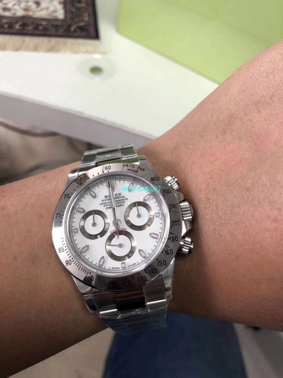 【N Factory  Perfect  High quality  Replica Watches 】 Rolex  Cosmograph Daytona  Ditongna 系列116506-78596冰蓝盘棕色计时外圈 wrist watches  / R236