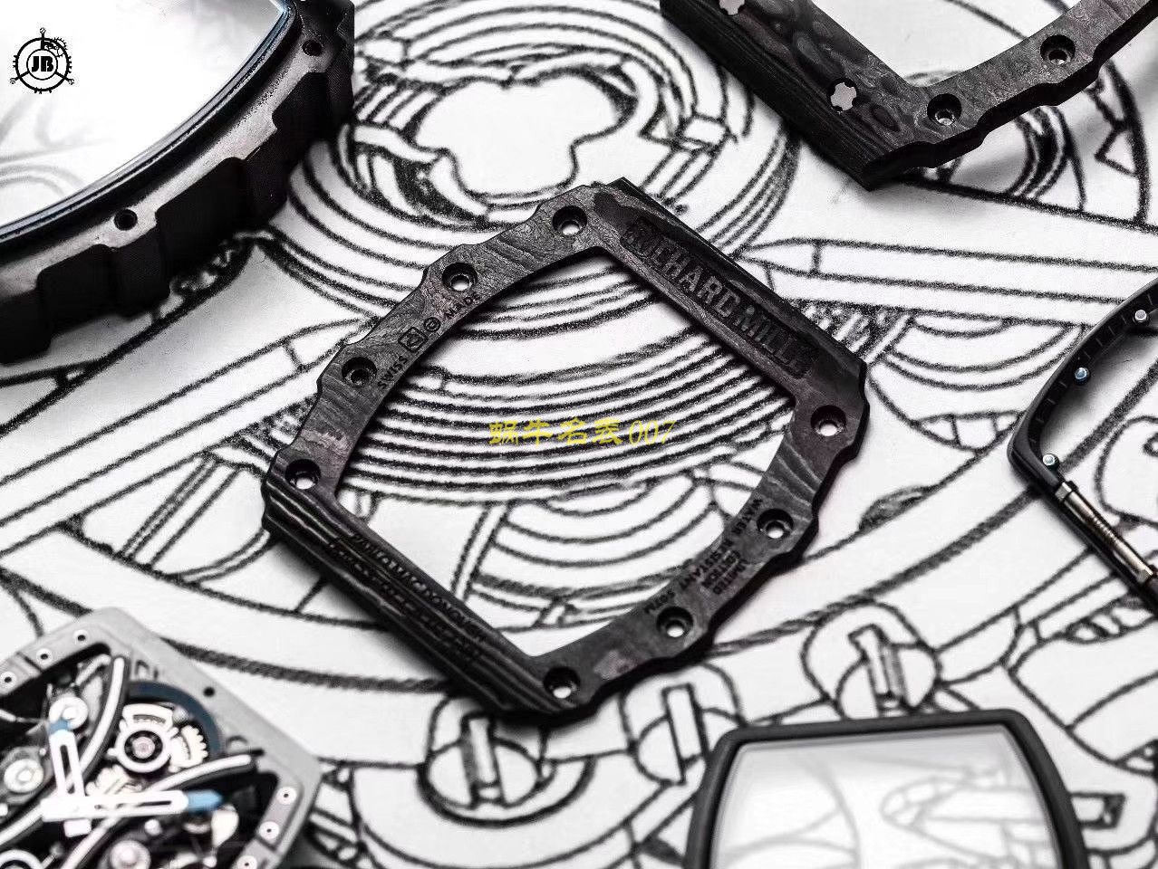 【JB Factory  RICHARD MILLE  Replica Copy  Watches 】Richard Mille男士系列RM 53-01 PABLO MAC DONOUGH Tourbillon  wrist watches  / RM 53-01