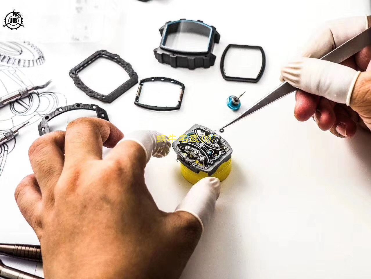 【JB Factory  RICHARD MILLE  Replica Copy  Watches 】Richard Mille男士系列RM 53-01 PABLO MAC DONOUGH Tourbillon  wrist watches  / RM 53-01