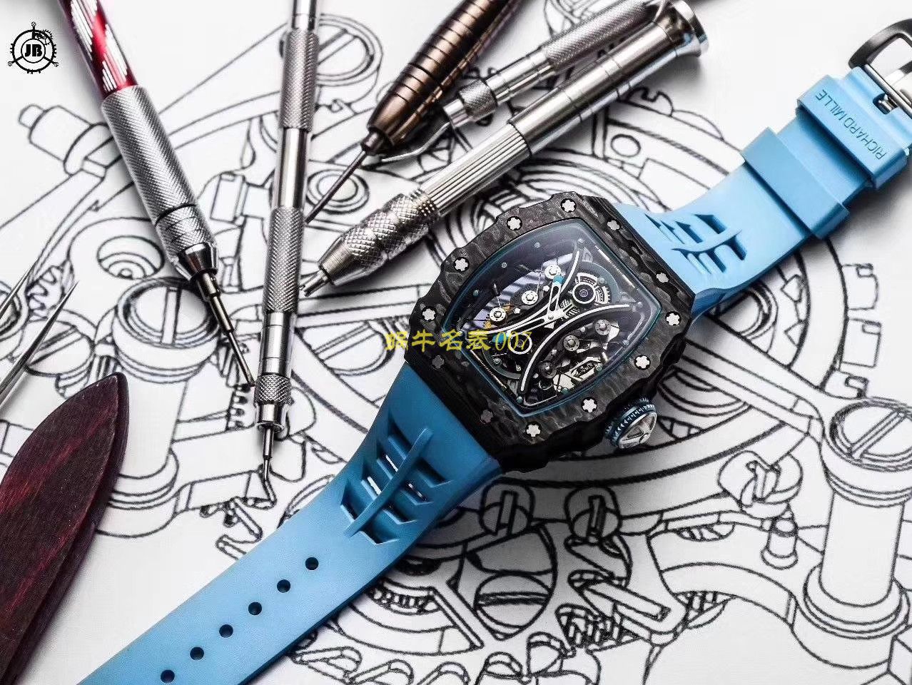 【JB Factory  RICHARD MILLE  Replica Copy  Watches 】Richard Mille男士系列RM 53-01 PABLO MAC DONOUGH Tourbillon  wrist watches  / RM 53-01