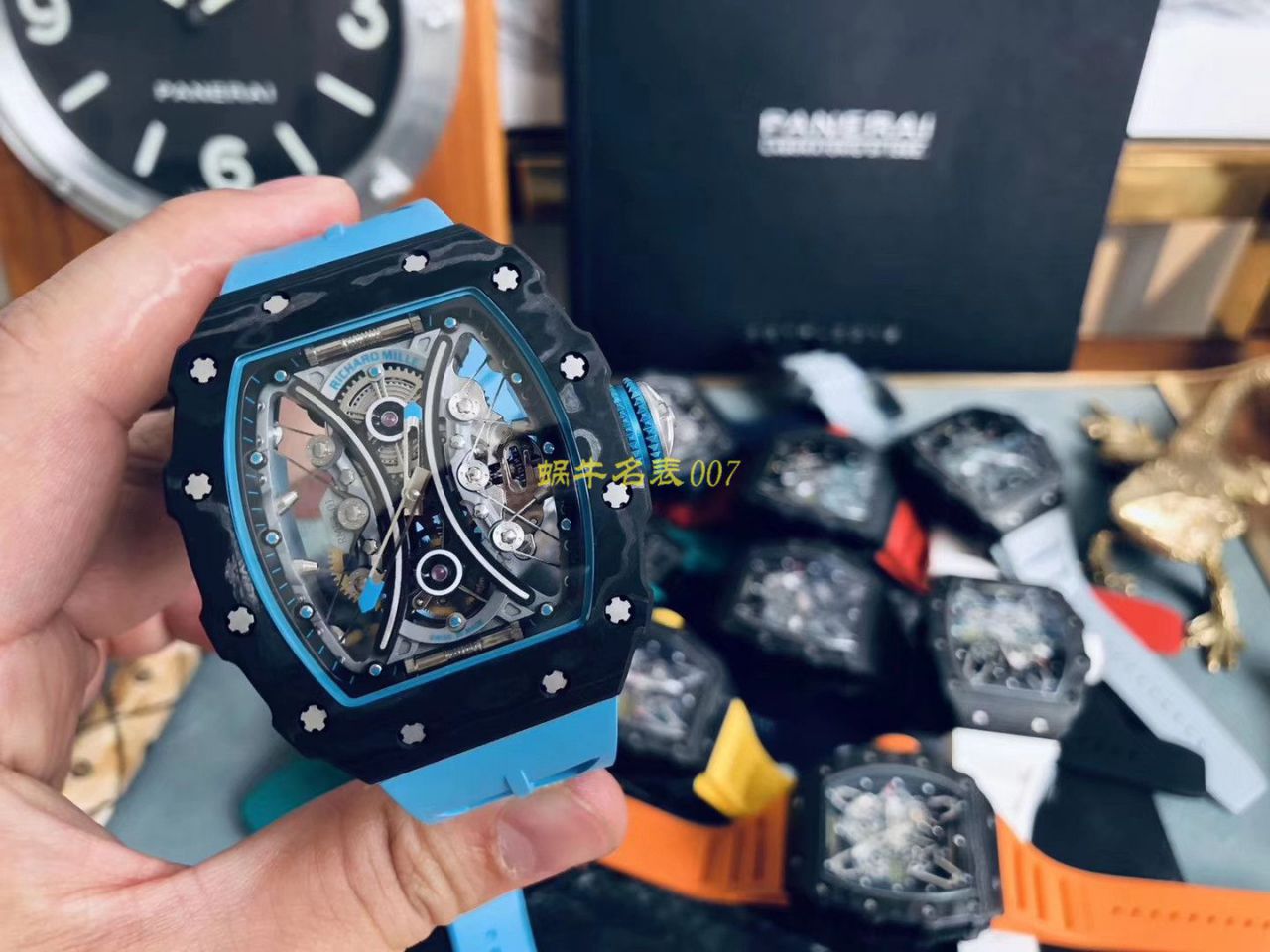 【JB Factory  RICHARD MILLE  Replica Copy  Watches 】Richard Mille男士系列RM 53-01 PABLO MAC DONOUGH Tourbillon  wrist watches  / RM 53-01