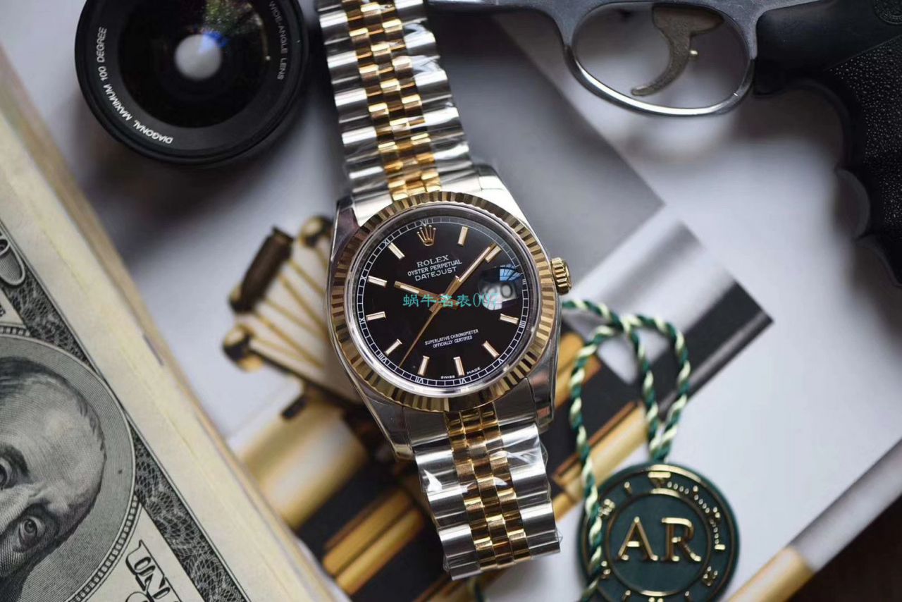  Rolex   Datejust 系列116233银盘纪念型 watchband   wrist watches ,116233金盘镶钻,116233黑盘纪念 watchband  ,m126233-0015【AR Perfect  Replica Copy  Watches 】 / R277