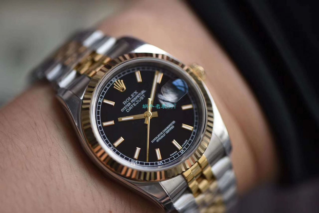  Rolex   Datejust 系列116233银盘纪念型 watchband   wrist watches ,116233金盘镶钻,116233黑盘纪念 watchband  ,m126233-0015【AR Perfect  Replica Copy  Watches 】 / R277