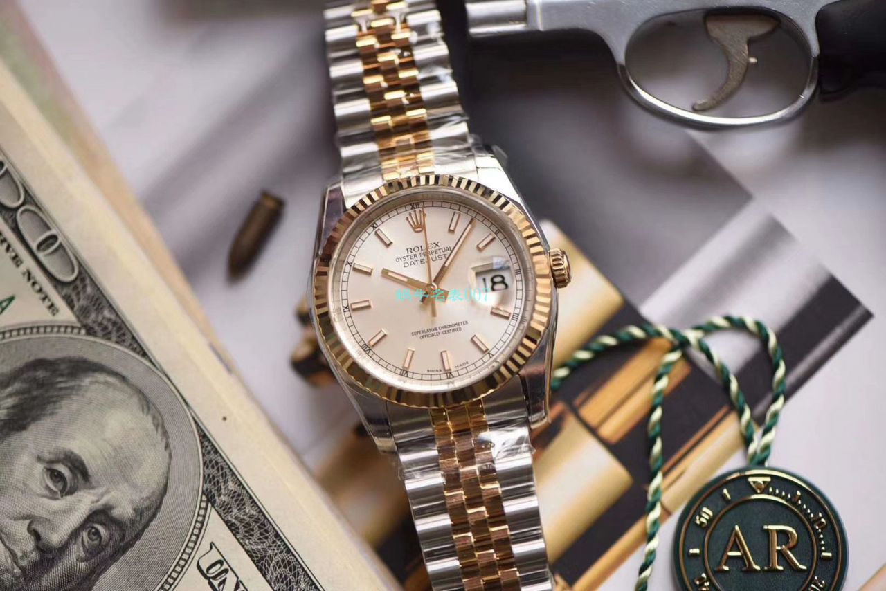 Rolex   Datejust 系列116233银盘纪念型 watchband   wrist watches ,116233金盘镶钻,116233黑盘纪念 watchband  ,m126233-0015【AR Perfect  Replica Copy  Watches 】 / R277