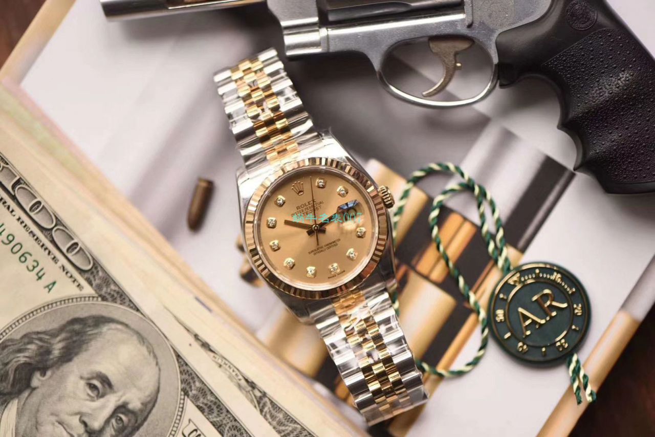  Rolex   Datejust 系列116233银盘纪念型 watchband   wrist watches ,116233金盘镶钻,116233黑盘纪念 watchband  ,m126233-0015【AR Perfect  Replica Copy  Watches 】 / R277