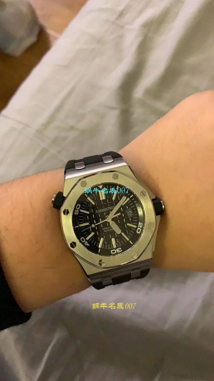 【JF Perfect  High quality  Replica 】 Video analysis Audemars Piguet  Royal Oak Offshore 系列15703ST.OO.A002CA.01 wrist watches ，全新V9S超强版正式闪亮登场 / AP156