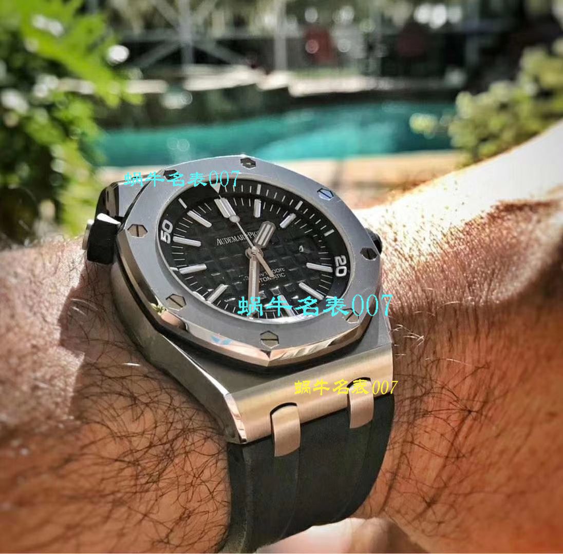 【JF Perfect  High quality  Replica 】 Video analysis Audemars Piguet  Royal Oak Offshore 系列15703ST.OO.A002CA.01 wrist watches ，全新V9S超强版正式闪亮登场 / AP156
