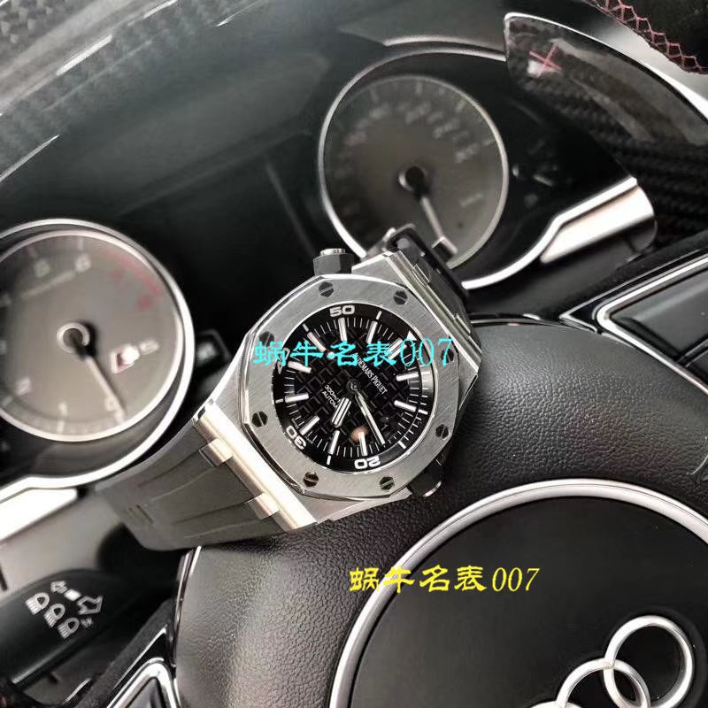 【JF Perfect  High quality  Replica 】 Video analysis Audemars Piguet  Royal Oak Offshore 系列15703ST.OO.A002CA.01 wrist watches ，全新V9S超强版正式闪亮登场 / AP156