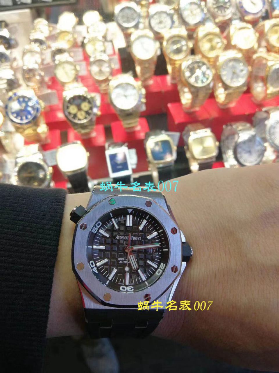 【JF Perfect  High quality  Replica 】 Video analysis Audemars Piguet  Royal Oak Offshore 系列15703ST.OO.A002CA.01 wrist watches ，全新V9S超强版正式闪亮登场 / AP156