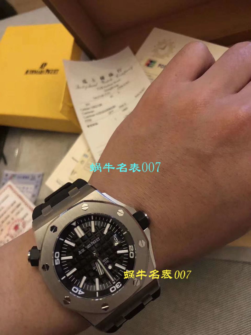 【JF Factory 1:1 Replica Watches 】Audemars Piguet AP皇家橡树离岸经典15703ST.OO.A002CA.01男士 Watches  / AP095B