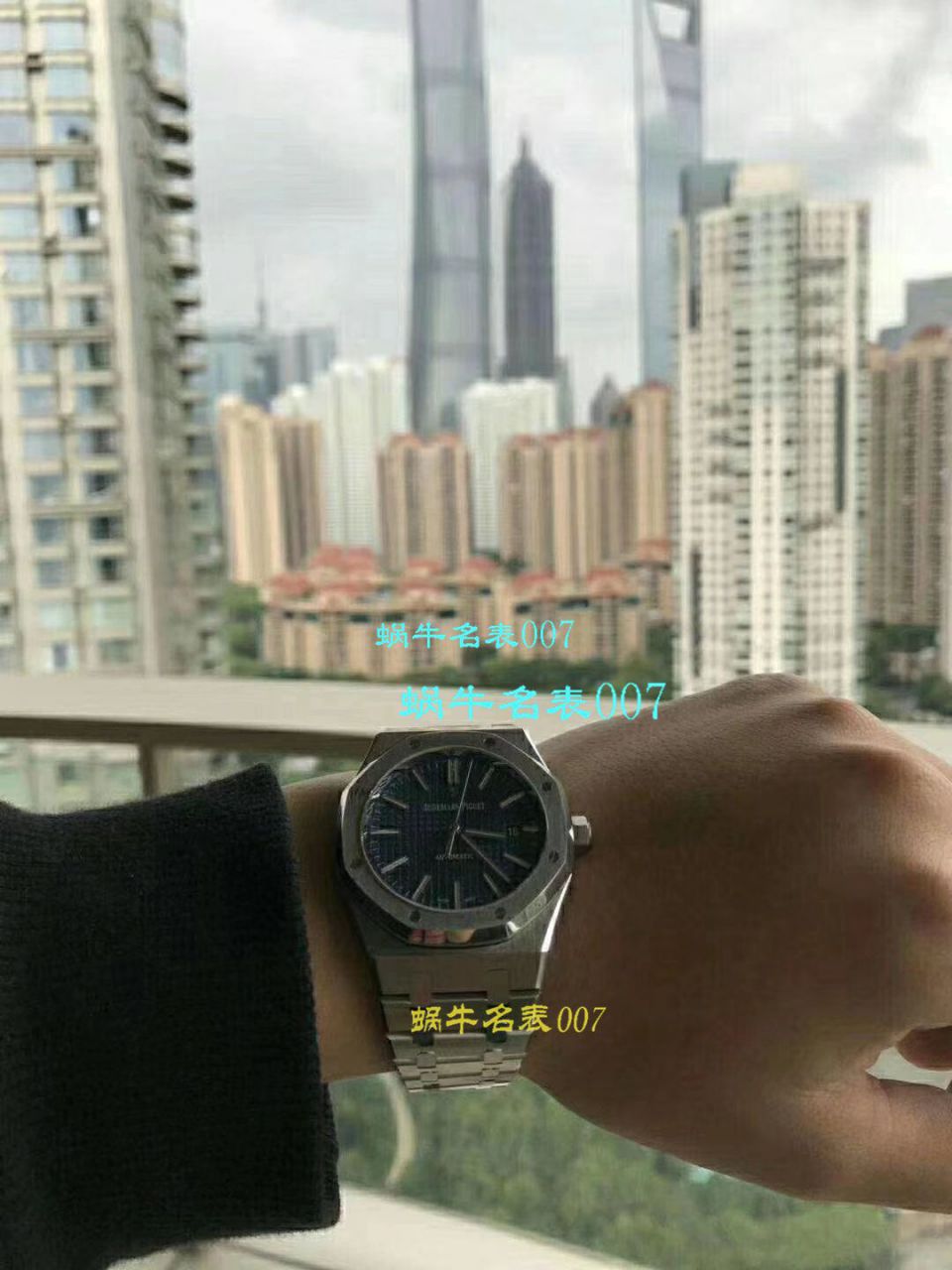 【JF Perfect  High quality  Replica Watches 】Audemars Piguet 皇家橡树系列15400ST.OO.1220ST.04 wrist watches  / AP129