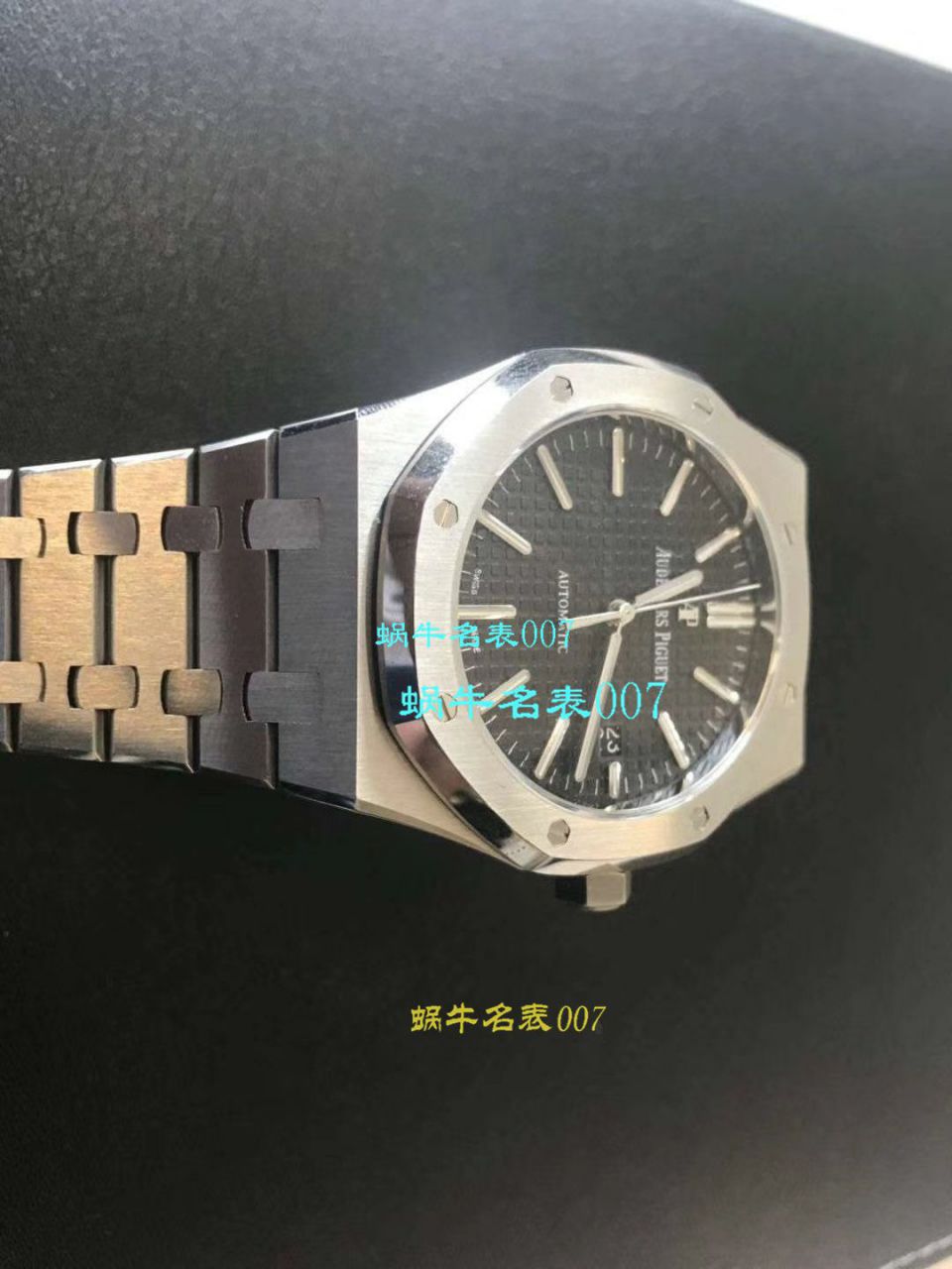 【JF Perfect  High quality  Replica Watches 】Audemars Piguet 皇家橡树系列15400ST.OO.1220ST.04 wrist watches  / AP129