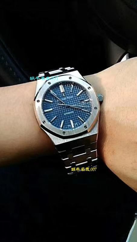【JF Perfect  High quality  Replica Watches 】Audemars Piguet 皇家橡树系列15400ST.OO.1220ST.04 wrist watches  / AP129