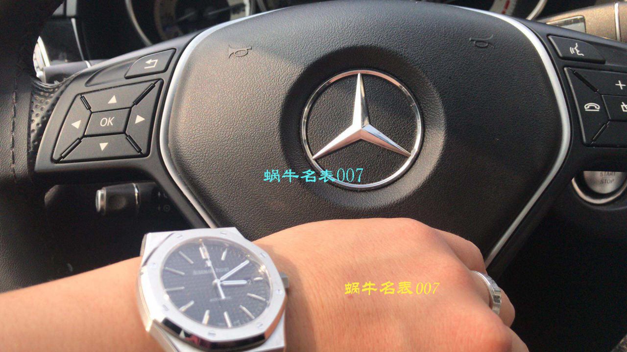 【JF Perfect  High quality  Replica Watches 】Audemars Piguet 皇家橡树系列15400ST.OO.1220ST.04 wrist watches  / AP129