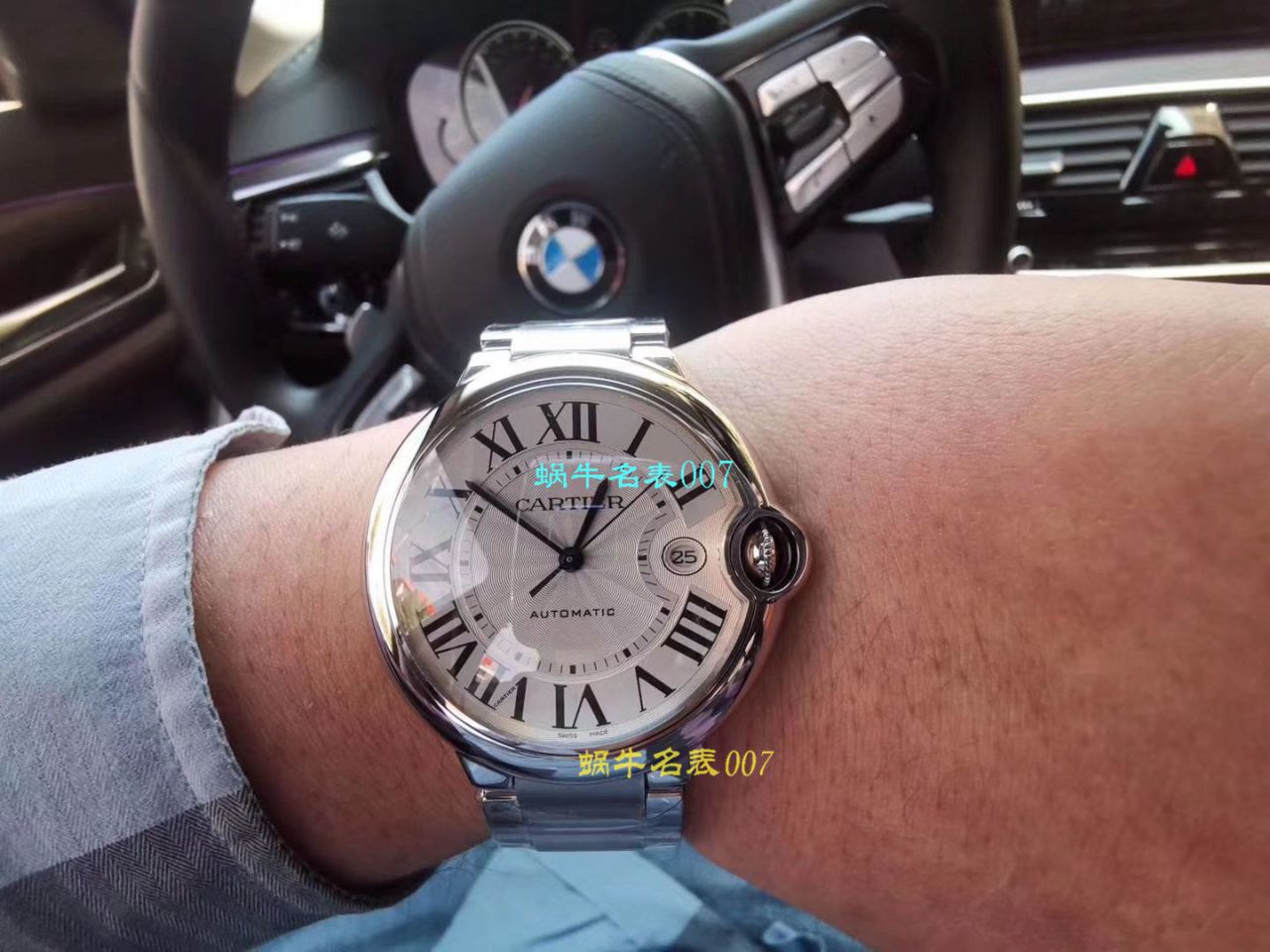 【HBBV6 Perfect  High quality  Replica Copy  Watches 】 Cartier  蓝气球系列WSBB0025 wrist watches 男装42毫米 / K175