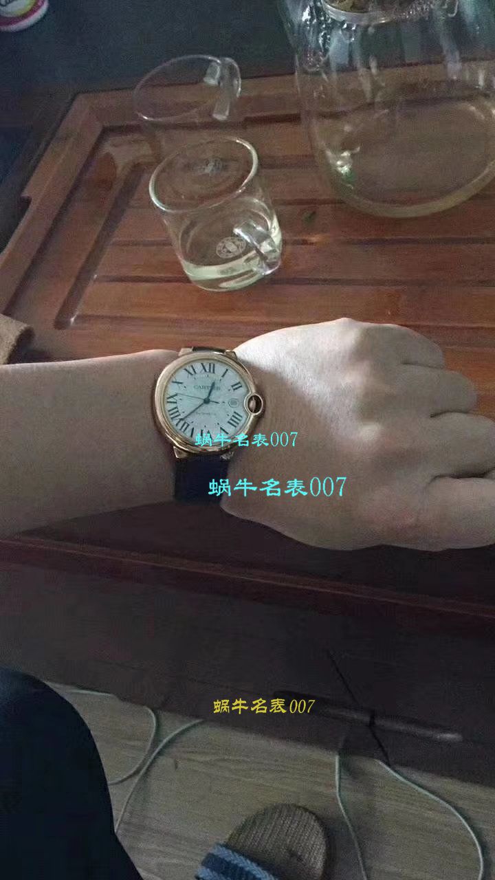 【HBBV6 Perfect  High quality  Replica Copy  Watches 】 Cartier  蓝气球系列WSBB0025 wrist watches 男装42毫米 / K175