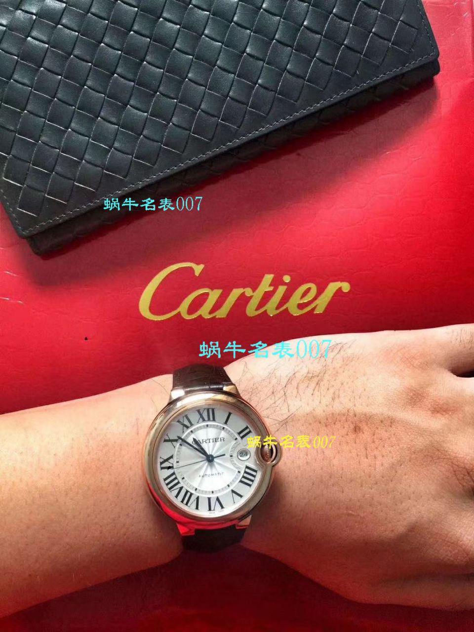 【HBBV6 Factory  Perfect  Knockoff  Watches 】 Cartier  蓝气球系列W6920042 wrist watches 《男表42毫米》 / K044.1
