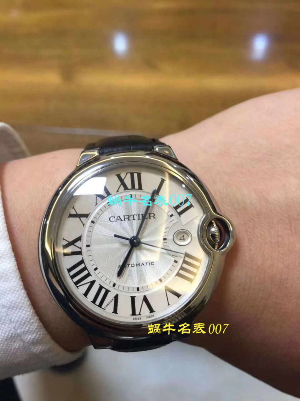 【HBBV6 Perfect  High quality  Replica Copy  Watches 】 Cartier  蓝气球系列WSBB0025 wrist watches 男装42毫米 / K175