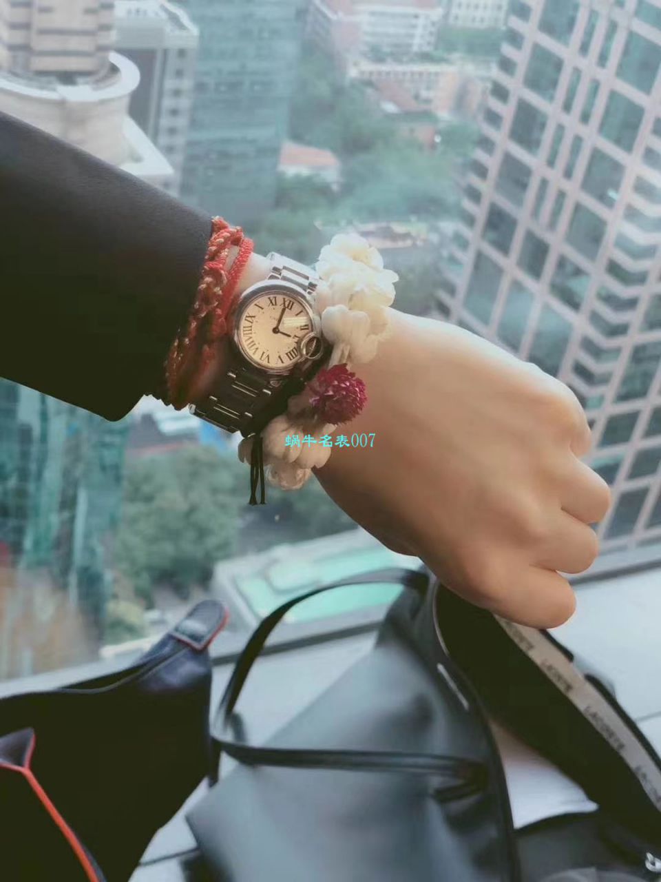【HBBV6 Perfect  top  Replica Copy  Watches 】 Cartier  小号蓝气球女装28毫米石英 Movement WE69010Z4 / K116