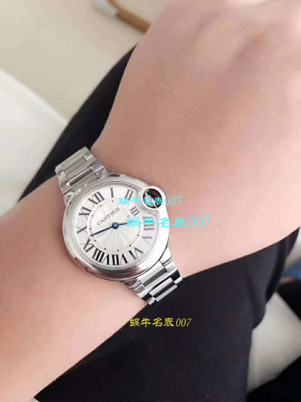 【HBBV6 Factory  Perfect  High quality  Replica Watches 】 Cartier  蓝气球系列W6920038女士28毫米/33毫米石英 wrist watches  / K121