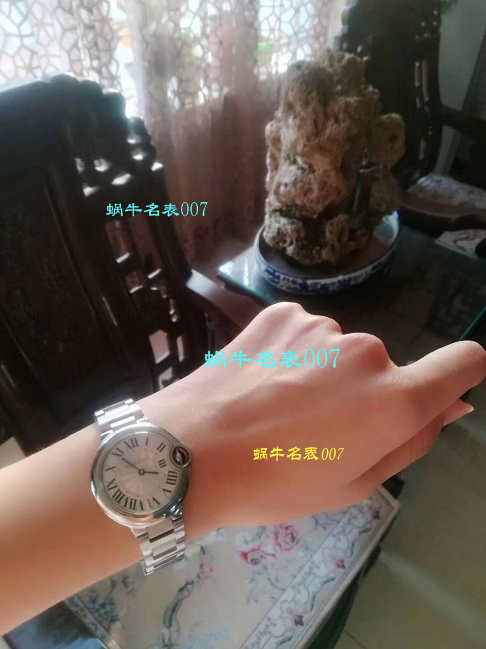 【HBBV6 Factory  Perfect  High quality  Replica Watches 】 Cartier  蓝气球系列W6920038女士28毫米/33毫米石英 wrist watches  / K121