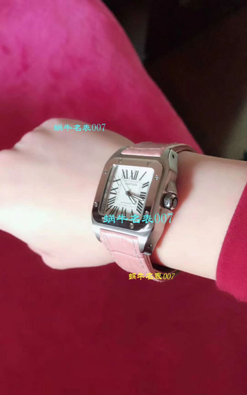 【HBBV6 Factory  Perfect  High quality  Replica Watches 】 Cartier   Santos W20106X8机械女士 wrist watches  