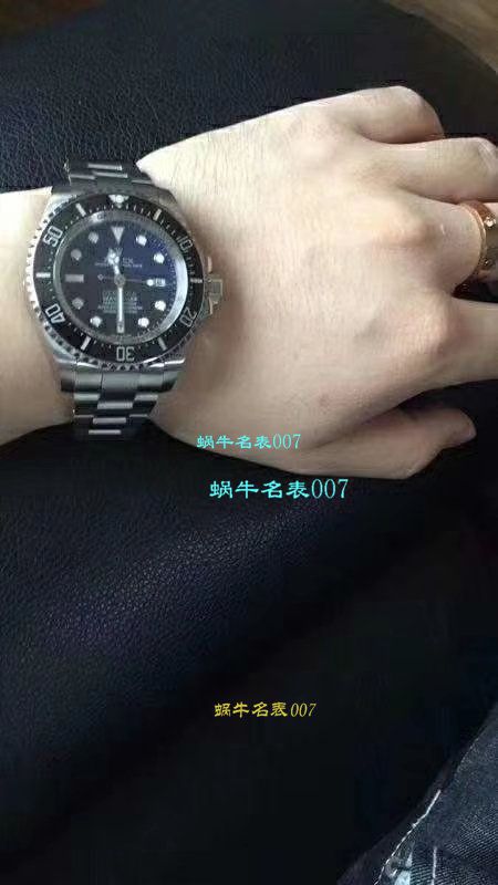 【AR Perfect  High quality  Replica Watches 】 Rolex 海使型系列116660-98210 蓝盘 wrist watches (904钢渐变蓝鬼王) / R208
