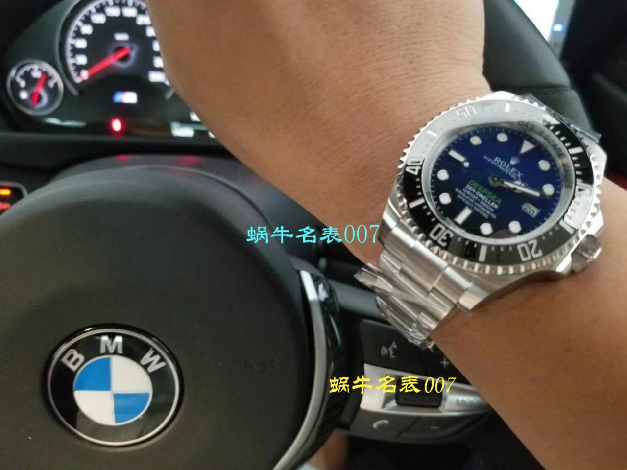 【AR Perfect  High quality  Replica Watches 】 Rolex 海使型系列116660-98210 蓝盘 wrist watches (904钢渐变蓝鬼王) / R208