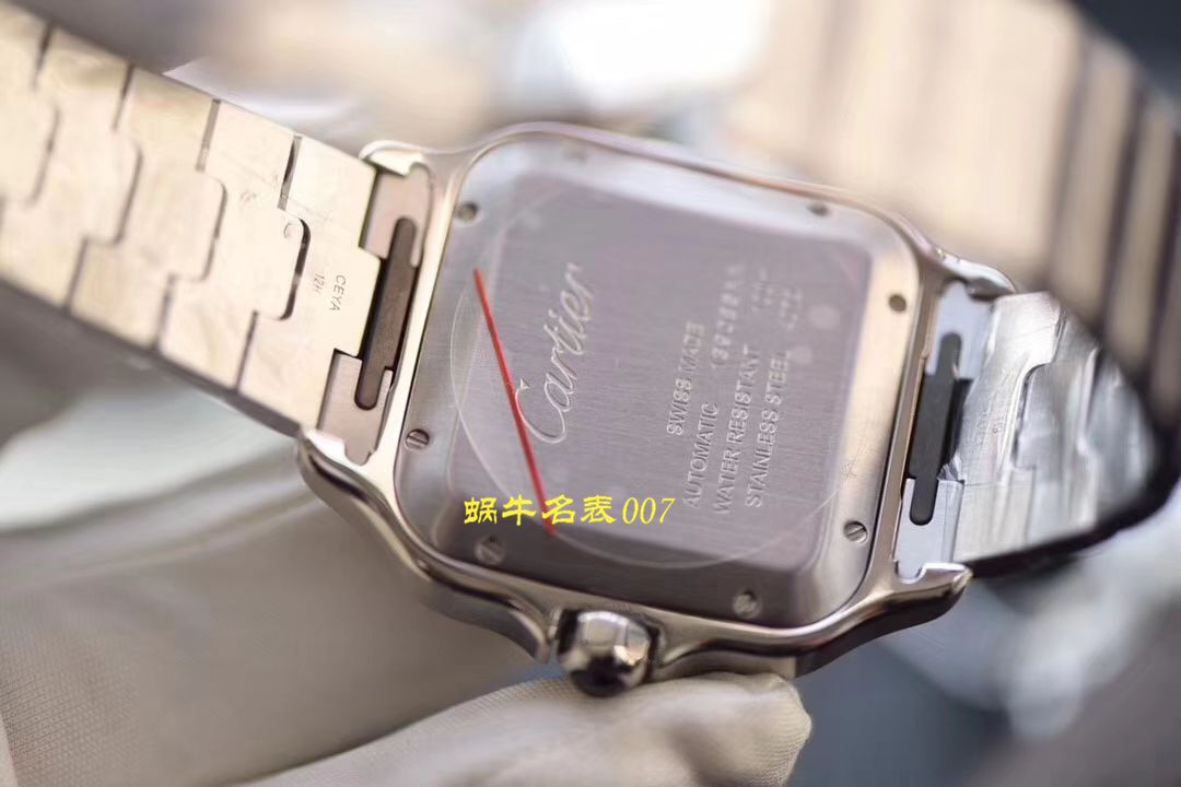 【 Video analysis V6 Factory  top  Replica Copy 表】 Cartier   Santos 系列WSSA0009（大号）,WSSA0010（中号） wrist watches  / K226