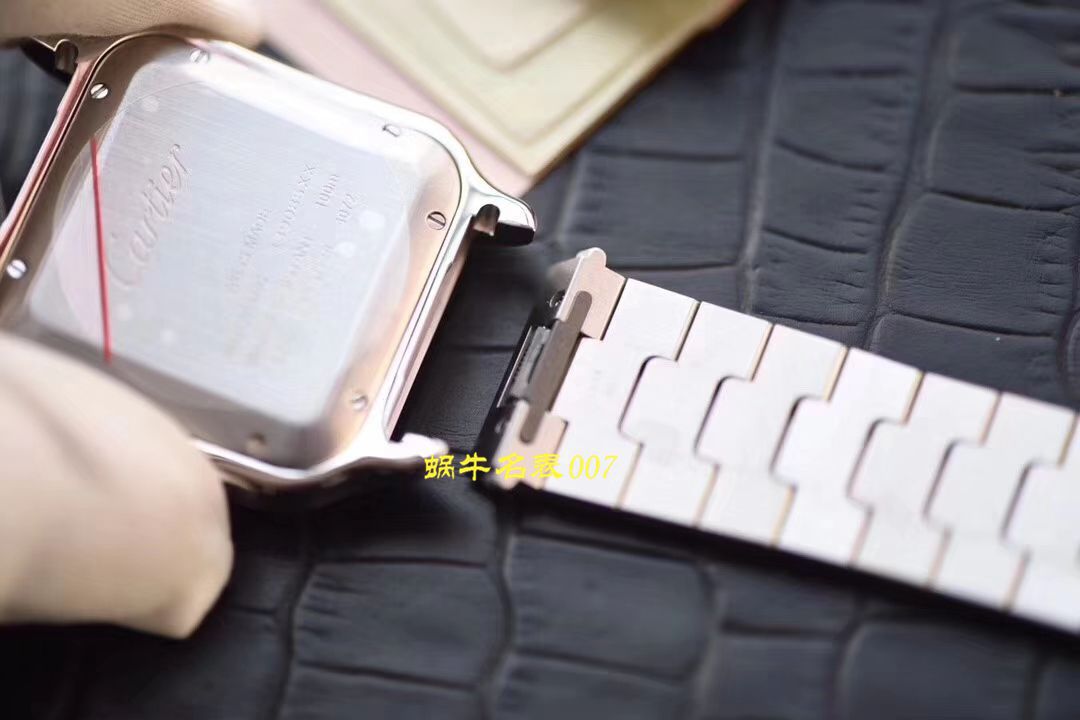 【 Video analysis V6 Factory  top  Replica Copy 表】 Cartier   Santos 系列WSSA0009（大号）,WSSA0010（中号） wrist watches  / K226