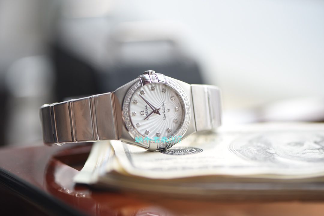 OMEGA Constellation 系列123.10.27.60.57.001女士石英 wrist watches （多色可选）【 Video analysis SSS Perfect  High quality  Replica Watches 】 / MAI310
