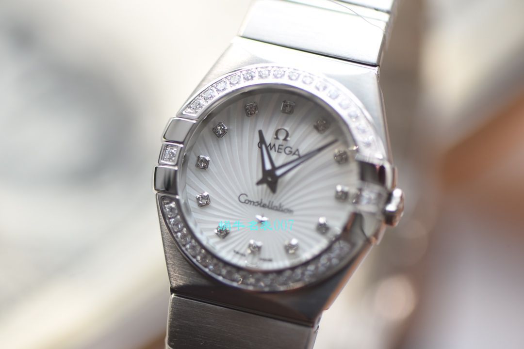 OMEGA Constellation 系列123.10.27.60.57.001女士石英 wrist watches （多色可选）【 Video analysis SSS Perfect  High quality  Replica Watches 】 / MAI310