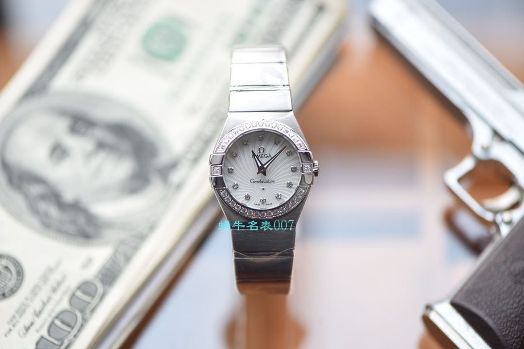 OMEGA Constellation 系列123.10.27.60.57.001女士石英 wrist watches （多色可选）【 Video analysis SSS Perfect  High quality  Replica Watches 】 / MAI310