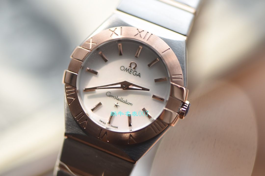 OMEGA Constellation 系列123.10.27.60.57.001女士石英 wrist watches （多色可选）【 Video analysis SSS Perfect  High quality  Replica Watches 】 / MAI310