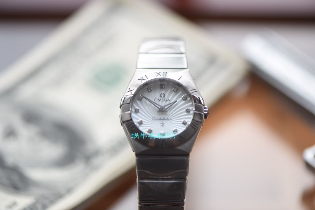 OMEGA Constellation 系列123.10.27.60.57.001女士石英 wrist watches （多色可选）【 Video analysis SSS Perfect  High quality  Replica Watches 】 / MAI310