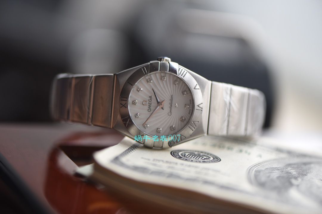 OMEGA Constellation 系列123.10.27.60.57.001女士石英 wrist watches （多色可选）【 Video analysis SSS Perfect  High quality  Replica Watches 】 / MAI310