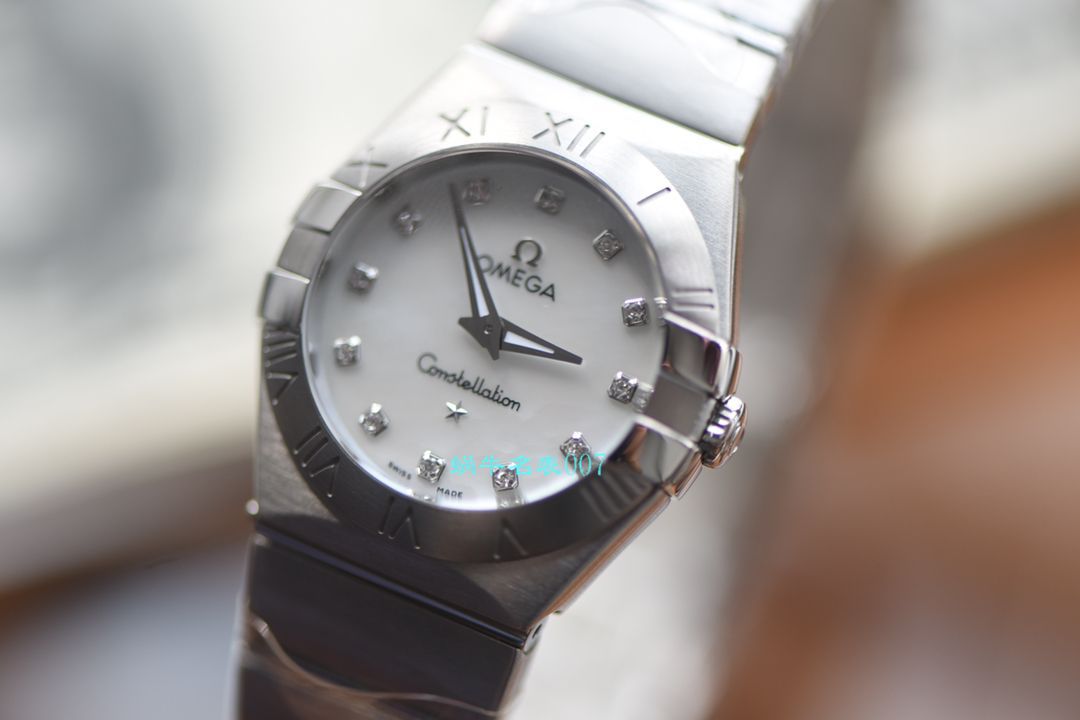 OMEGA Constellation 系列123.10.27.60.57.001女士石英 wrist watches （多色可选）【 Video analysis SSS Perfect  High quality  Replica Watches 】 / MAI310