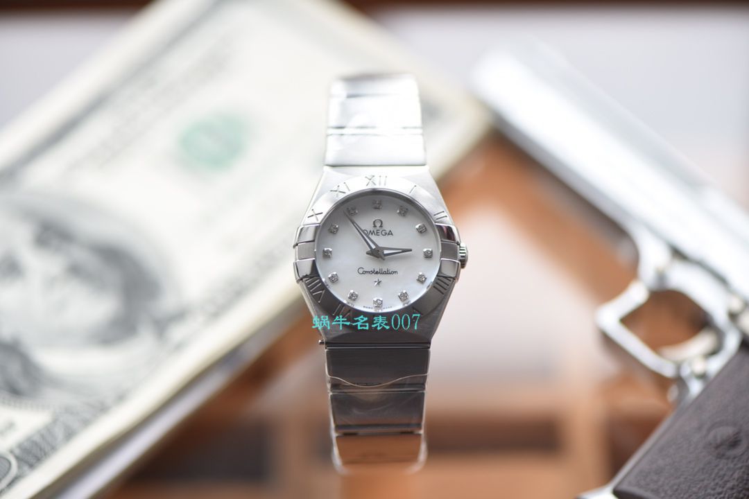 OMEGA Constellation 系列123.10.27.60.57.001女士石英 wrist watches （多色可选）【 Video analysis SSS Perfect  High quality  Replica Watches 】 / MAI310