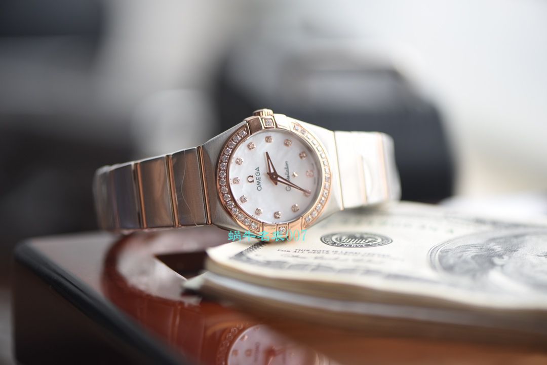 OMEGA Constellation 系列123.10.27.60.57.001女士石英 wrist watches （多色可选）【 Video analysis SSS Perfect  High quality  Replica Watches 】 / MAI310