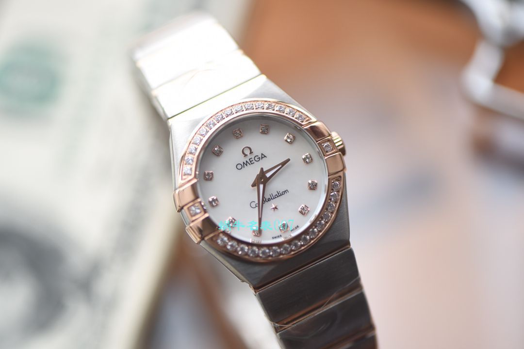 OMEGA Constellation 系列123.10.27.60.57.001女士石英 wrist watches （多色可选）【 Video analysis SSS Perfect  High quality  Replica Watches 】 / MAI310