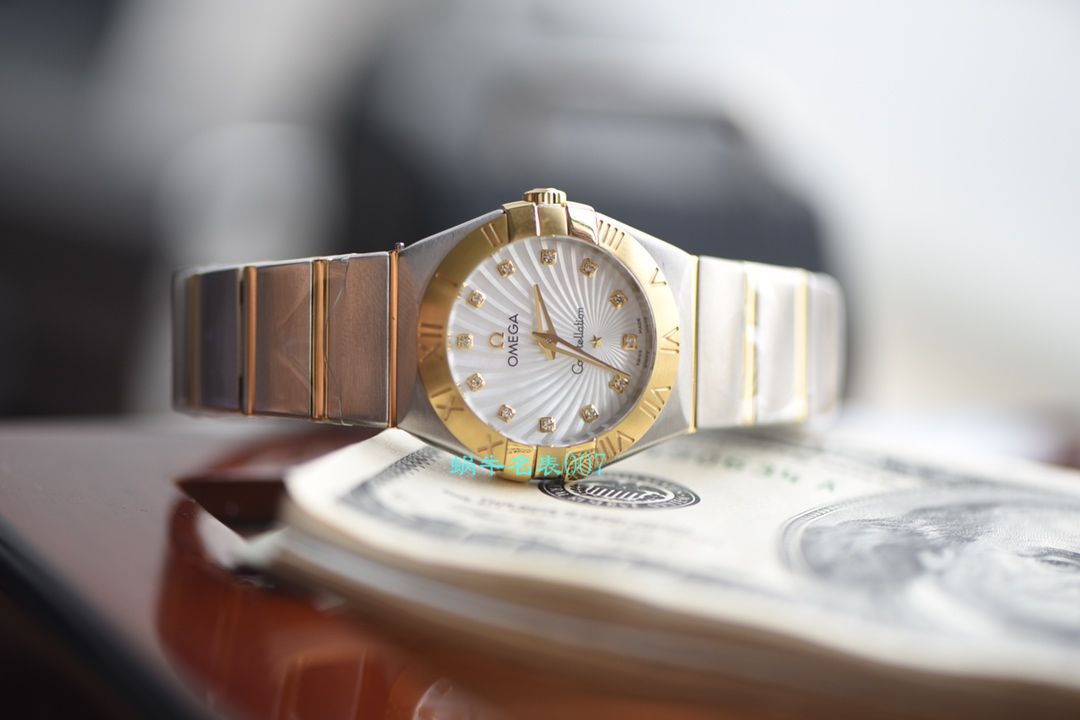 OMEGA Constellation 系列123.10.27.60.57.001女士石英 wrist watches （多色可选）【 Video analysis SSS Perfect  High quality  Replica Watches 】 / MAI310