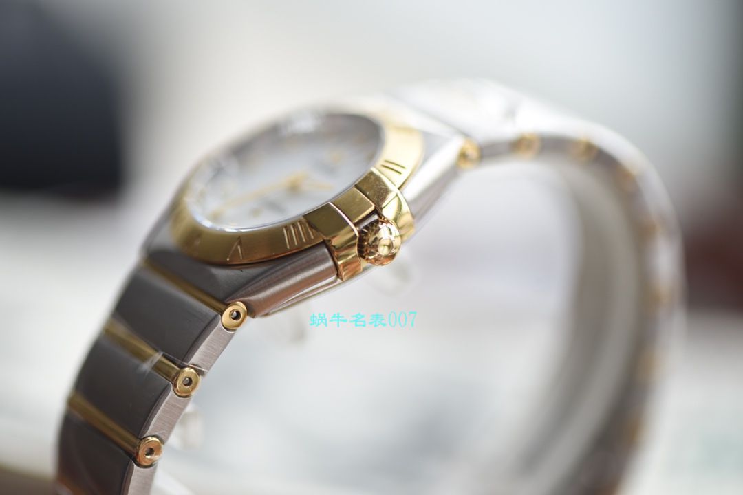 OMEGA Constellation 系列123.10.27.60.57.001女士石英 wrist watches （多色可选）【 Video analysis SSS Perfect  High quality  Replica Watches 】 / MAI310