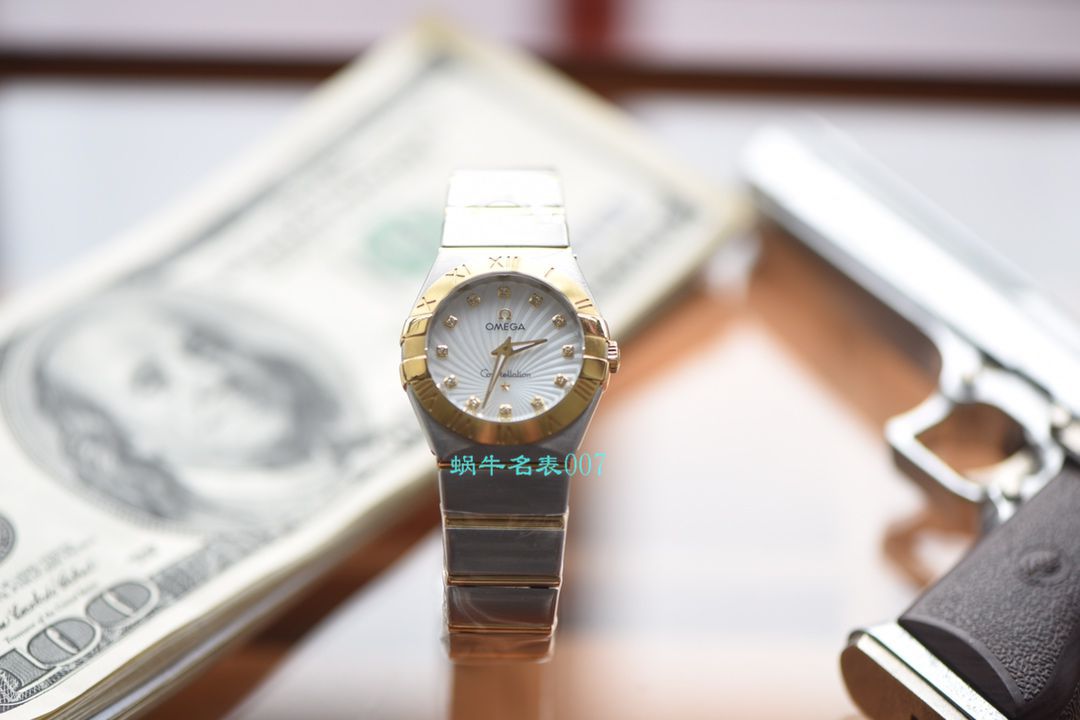 OMEGA Constellation 系列123.10.27.60.57.001女士石英 wrist watches （多色可选）【 Video analysis SSS Perfect  High quality  Replica Watches 】 / MAI310