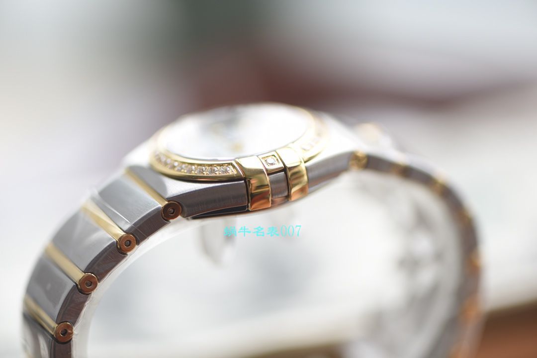 OMEGA Constellation 系列123.10.27.60.57.001女士石英 wrist watches （多色可选）【 Video analysis SSS Perfect  High quality  Replica Watches 】 / MAI310