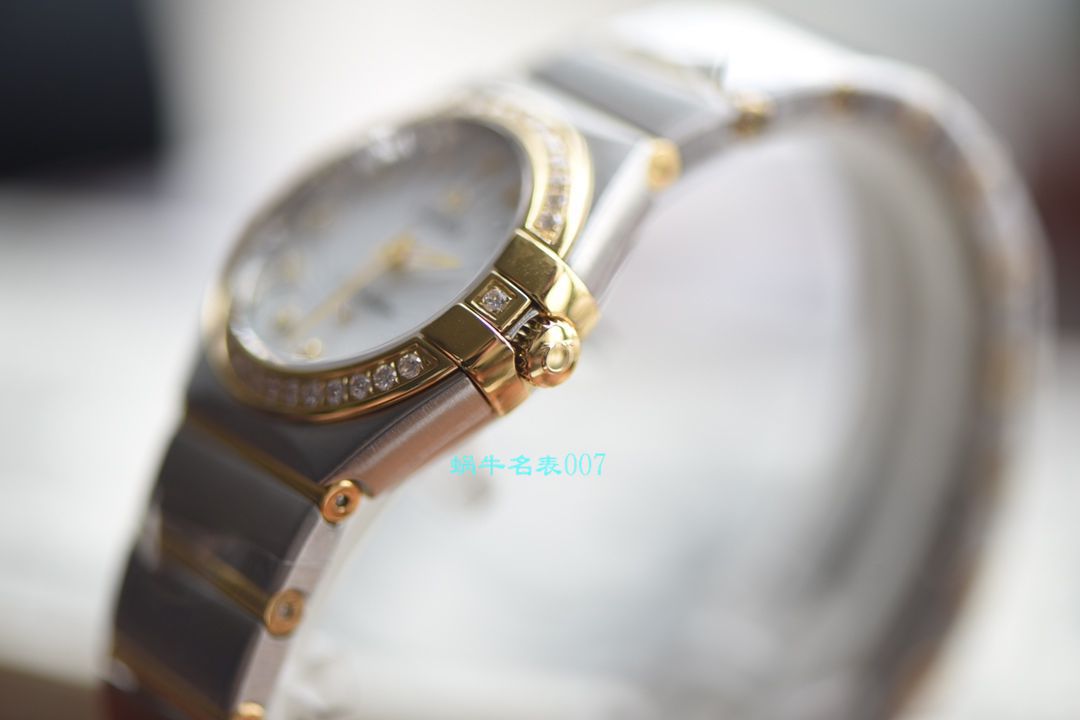 OMEGA Constellation 系列123.10.27.60.57.001女士石英 wrist watches （多色可选）【 Video analysis SSS Perfect  High quality  Replica Watches 】 / MAI310